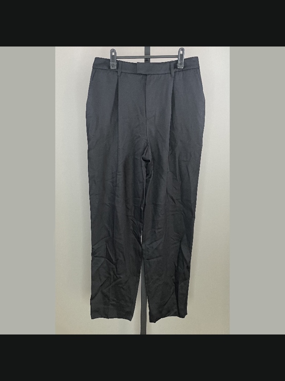 NEW KOTN Pants Womens 30 black straight leg port trouser preppy classic